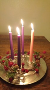 Advent candles